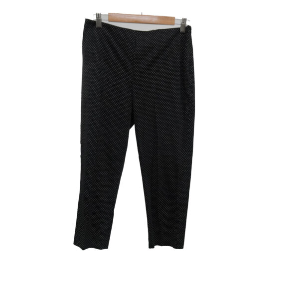 PANTALON CASUAL TALBOTS 6 P NEGRO LUNARES