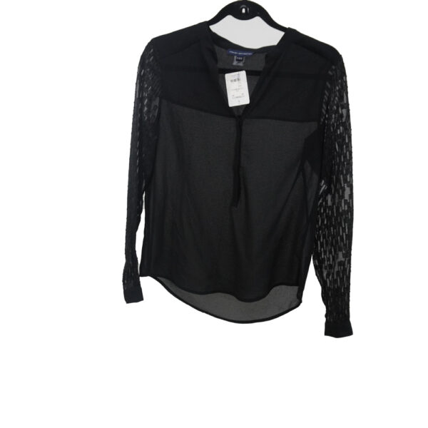 BLUSA FRENCH CONNECTION 4 NEGRO LISA