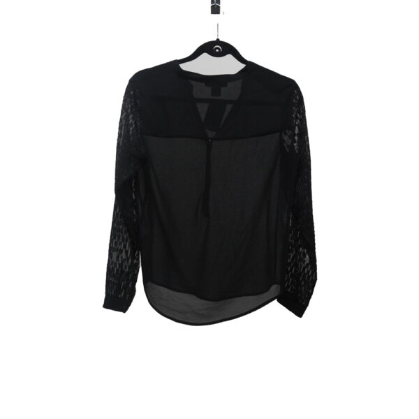BLUSA FRENCH CONNECTION 4 NEGRO LISA - Imagen 2