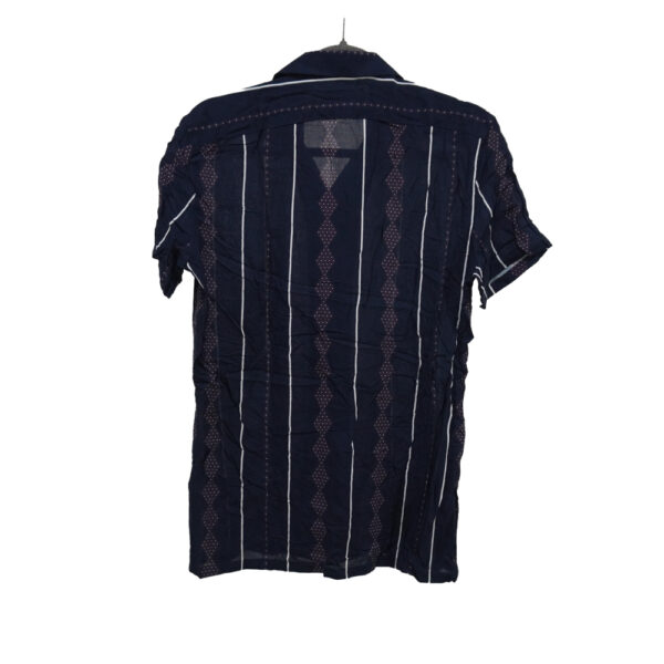 BLUSA REISS S AZUL MONOGRAMA - Imagen 2