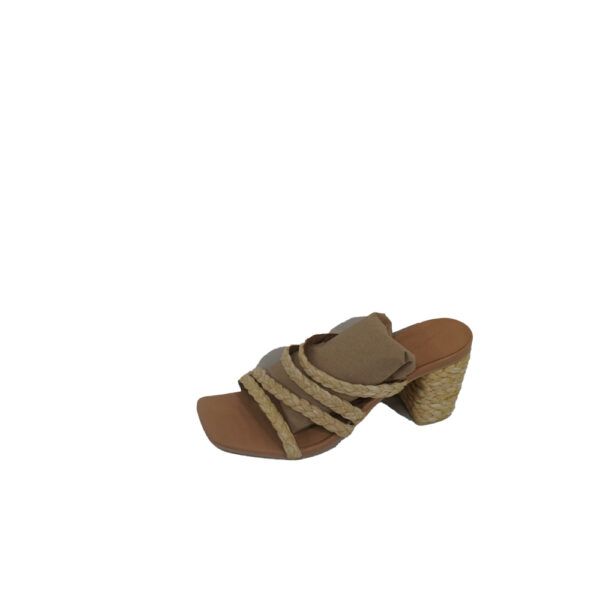 TACONES UNIVERSAL THREAD 25.5 CM BEIGE CASUAL - Imagen 2