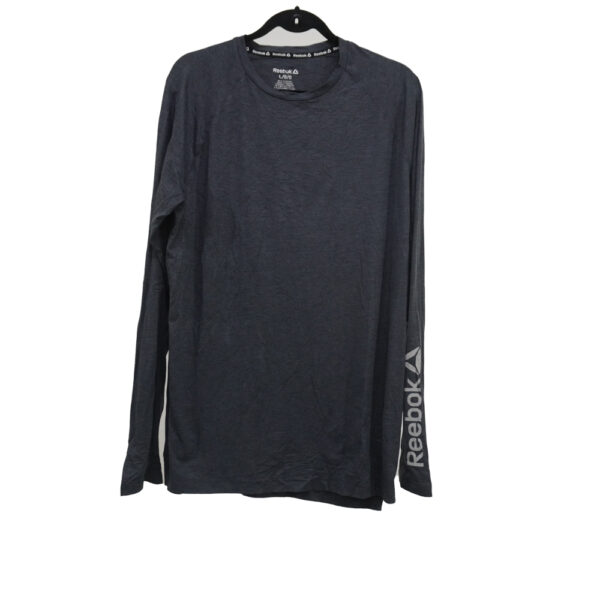PLAYERA REEBOK L GRIS LISA