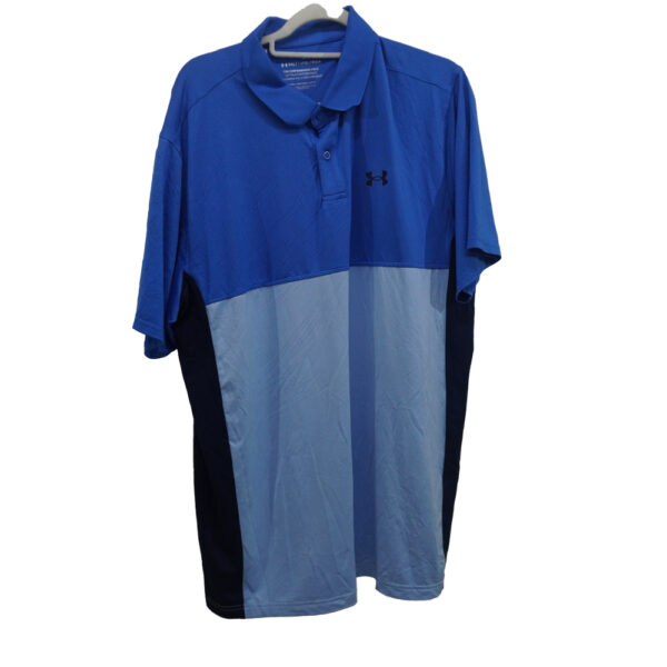 PLAYERA UNDER ARMOUR 2XL AZUL LISA