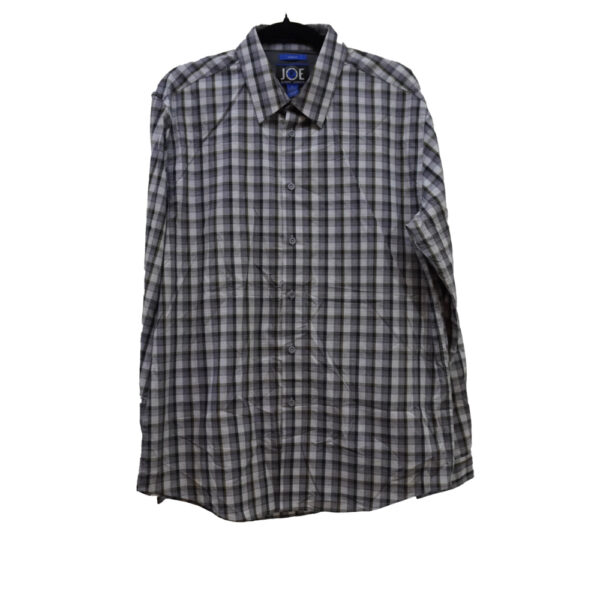CAMISA JOE L GRIS CUADROS