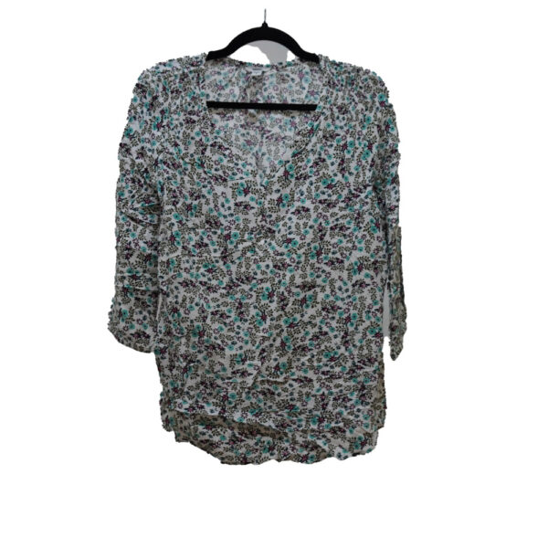 BLUSA SONOMA S BLANCO FLORES