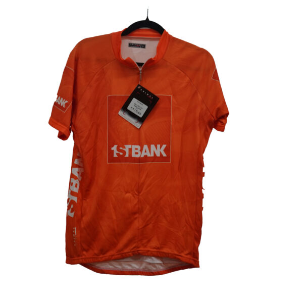 PLAYERA PRIMAL L NARANJA LOGO
