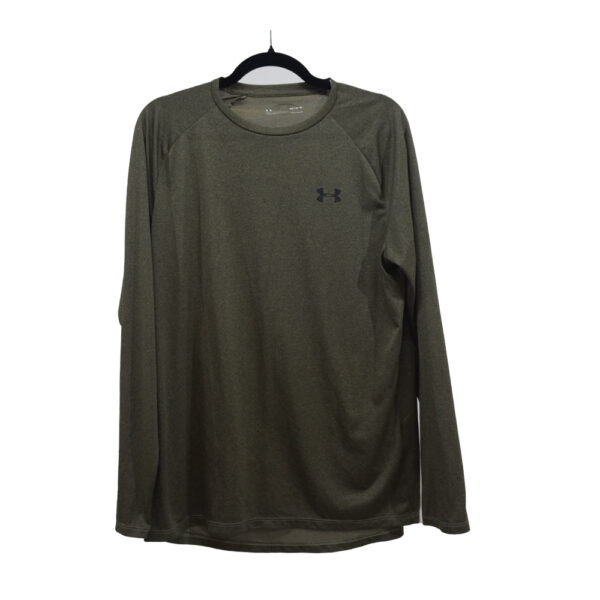 PLAYERA UNDER ARMOUR M GRIS MONOGRAMA
