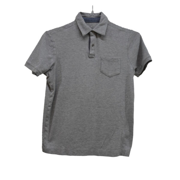 PLAYERA TAHARI S GRIS LISA