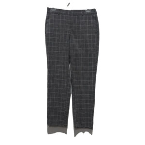 PANTALON FORMAL BANANA REPUBLIC 2 GRIS CUADROS