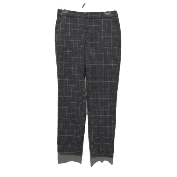 PANTALON FORMAL BANANA REPUBLIC 2 GRIS CUADROS