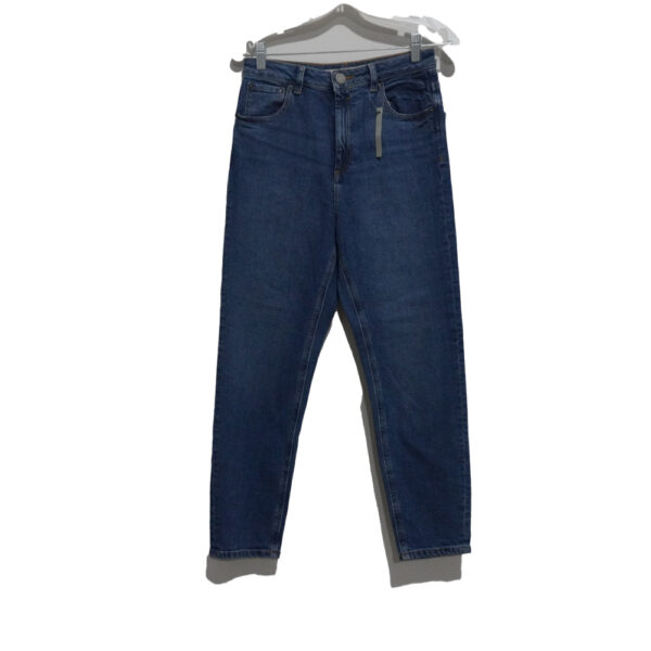 PANTALON MEZCLILLA ASOS 28 AZUL LISA