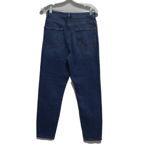 PANTALON MEZCLILLA ASOS 28 AZUL LISA - Imagen 2