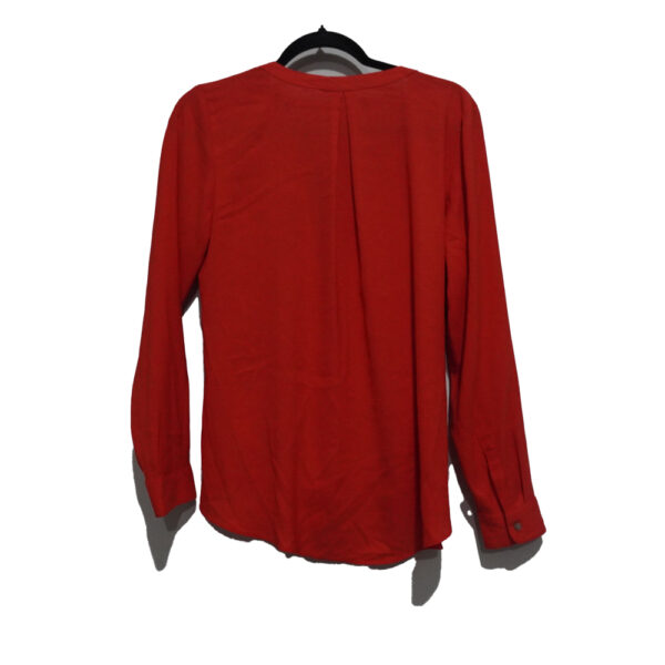 BLUSA ANN TAYLOR S NARANJA LISA - Imagen 2