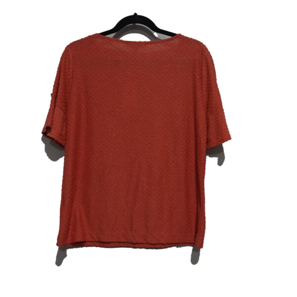BLUSA ROSE+OLIVE M NARANJA LISA - Imagen 2