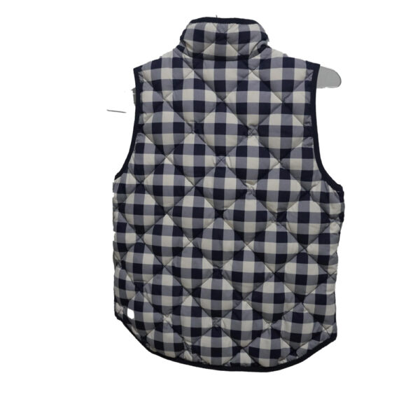 CHALECO J.CREW S AZUL CUADROS - Imagen 2
