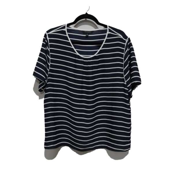 BLUSA BANANA REPUBLIC XL AZUL RAYAS