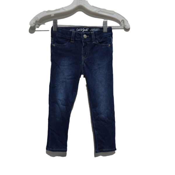 PANTALON CAT & JACK 3T AZUL MEZCLILLA