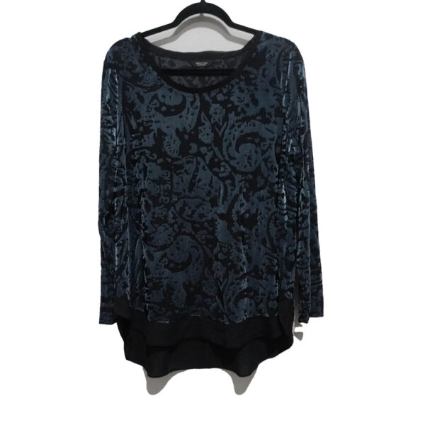 BLUSA SIMPLY VERA 1X VERDE TERCIOPELO