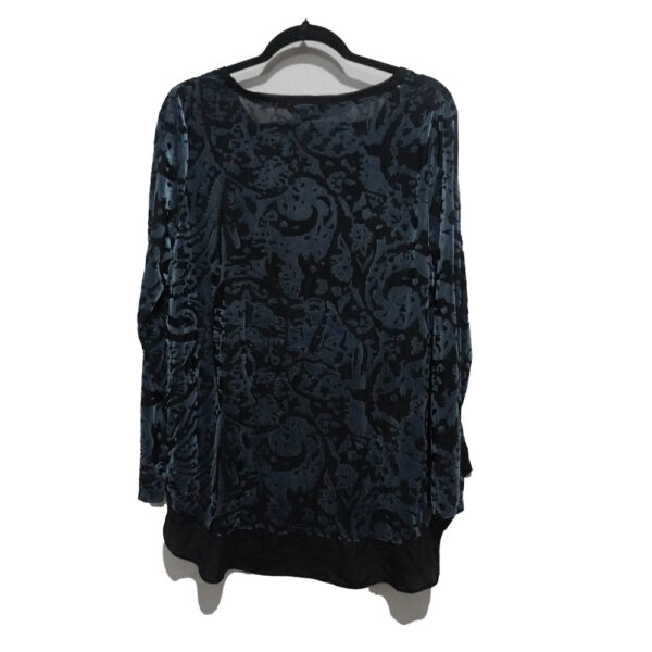 BLUSA SIMPLY VERA 1X VERDE TERCIOPELO - Imagen 2