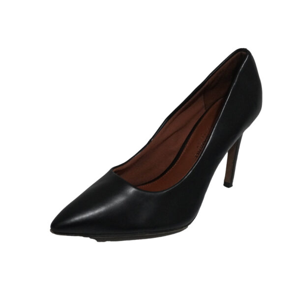 TACONES CHRISTIAN SIRIANO 23.5 CM NEGRO LISA - Imagen 2