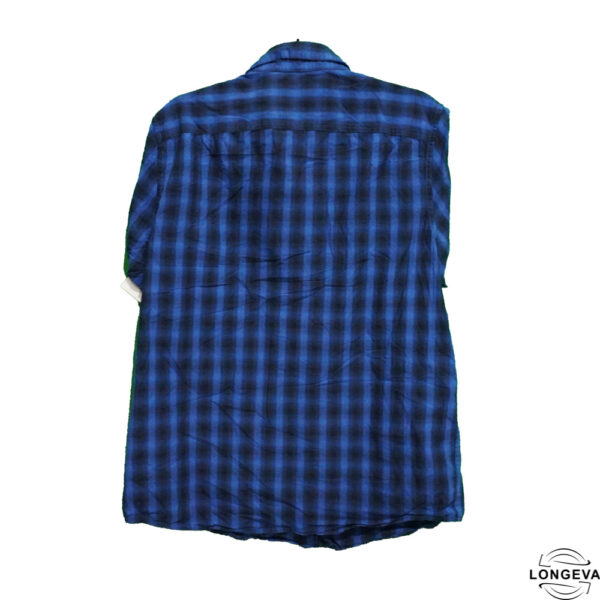 CAMISA PERRY ELLIS M AZUL CUADROS - Imagen 2