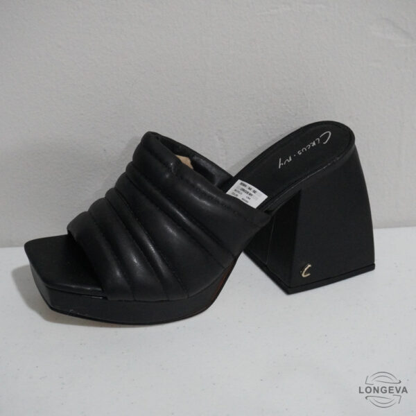 TACONES CIRCUS NY 24 CM NEGRO LISA - Imagen 2