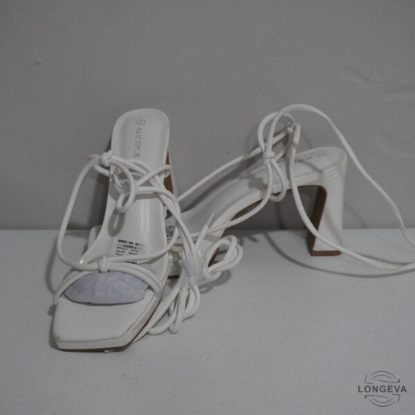 TACONES ALICEPUB 23 CM BLANCO CASUAL