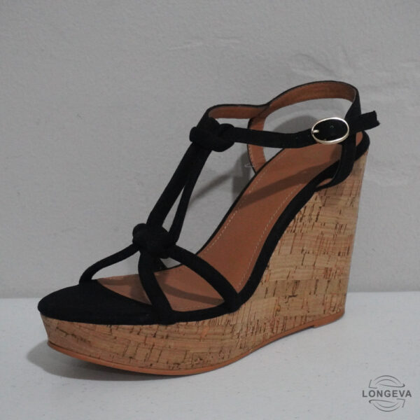 TACONES H&M 25.5 CM NEGRO CASUAL - Imagen 2