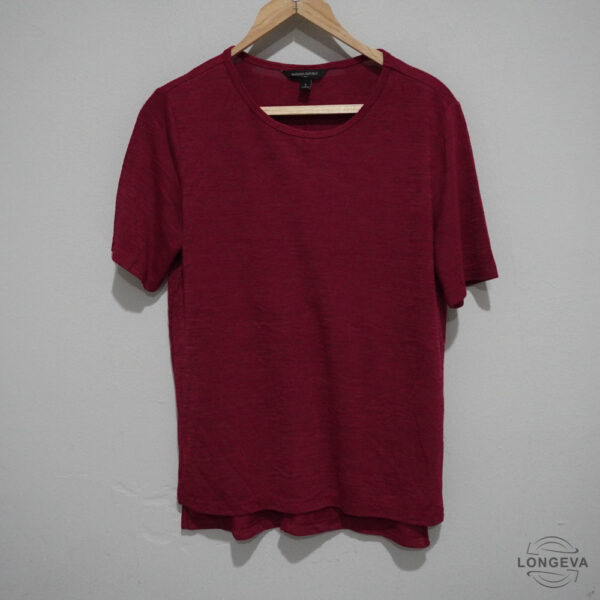 BLUSA BANANA REPUBLIC S GUINDA LISA
