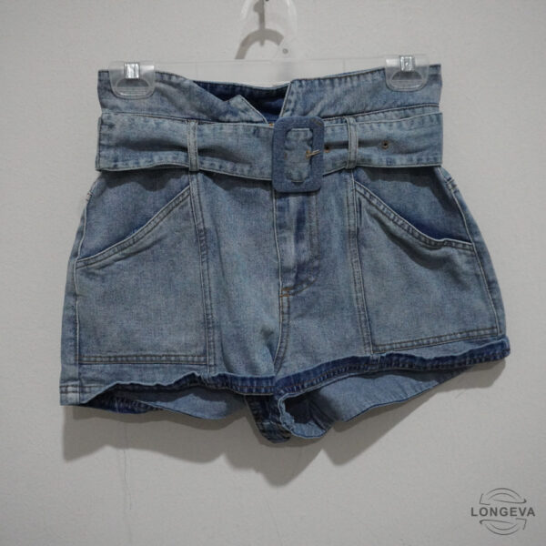 SHORT LE LIS S AZUL MEZCLILLA