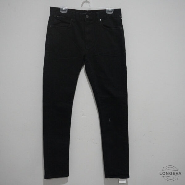 PANTALON MEZCLILLA RVCA 34 NEGRO LISA