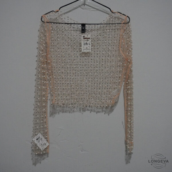 BLUSA WINDSOR L ROSA PERLAS
