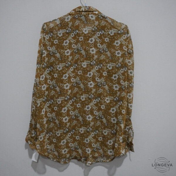 BLUSA ANN TAYLOR M AMARILLO FLORES - Imagen 2