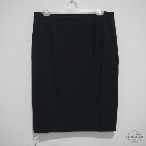FALDA BANANA REPUBLIC 12 NEGRO LISA - Imagen 2