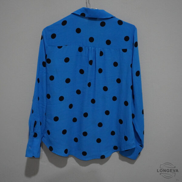 BLUSA WORTHINGTON S AZUL LUNARES - Imagen 2
