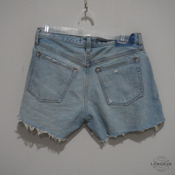 SHORT ABERCROMBIE & FITCH 2 AZUL MEZCLILLA - Imagen 2