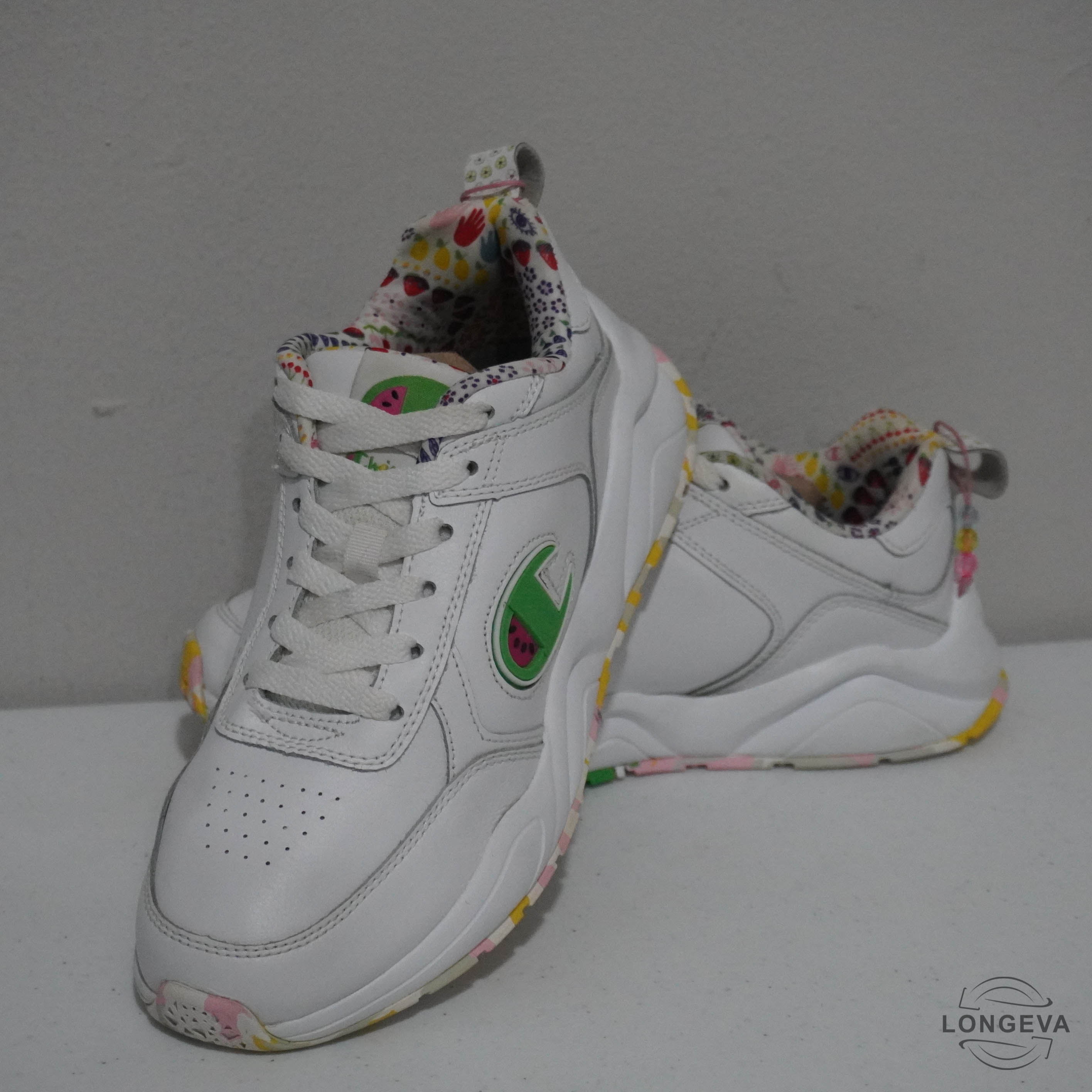 TENIS CHAMPION 24.5 CM BLANCO/VERDE SUSAN ALEXANDRA